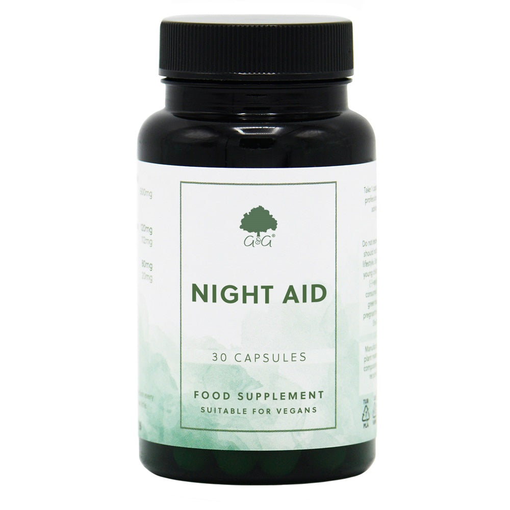 G&G Vitamins - Night Aid Sleep Support - 30 Vegan Capsules