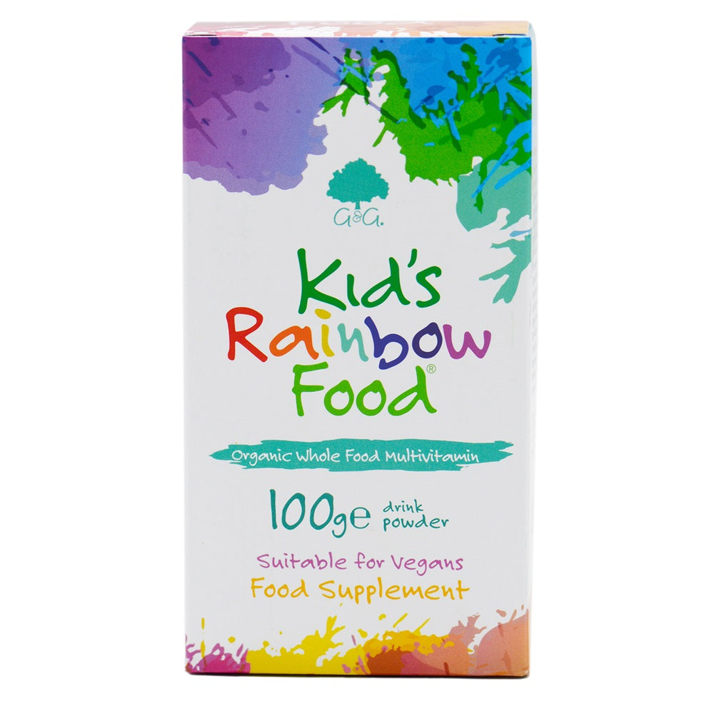 G&G Vitamins – Kids Rainbow Food – 100g Organic Multivitamin Drink Powder