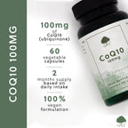 G&G Vitamins – CoQ10 100mg – 60 Vegan Capsules