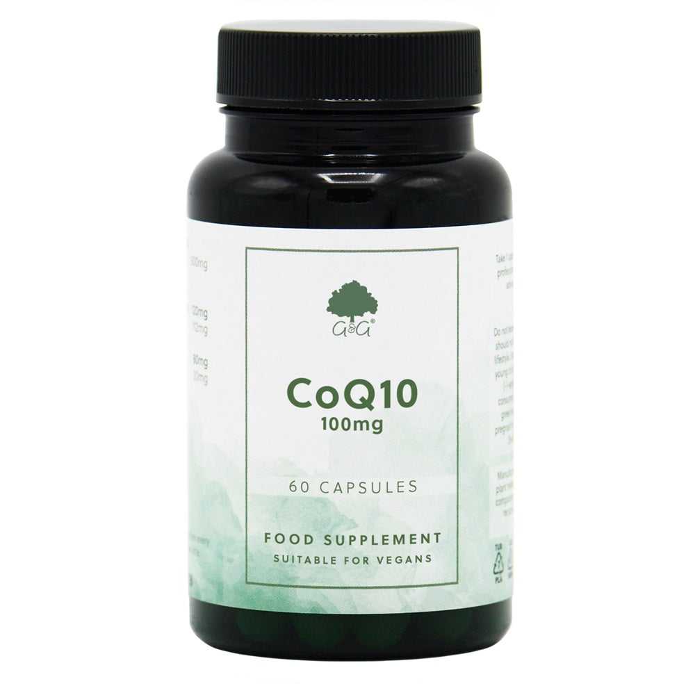 G&G Vitamins – CoQ10 100mg – 60 Vegan Capsules