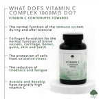 G&G Vitamins - Vitamin C Complex 1000mg - 120 Vegan Capsules