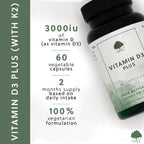 G&G Vitamins - Vitamin D3 Plus - 60 Capsules
