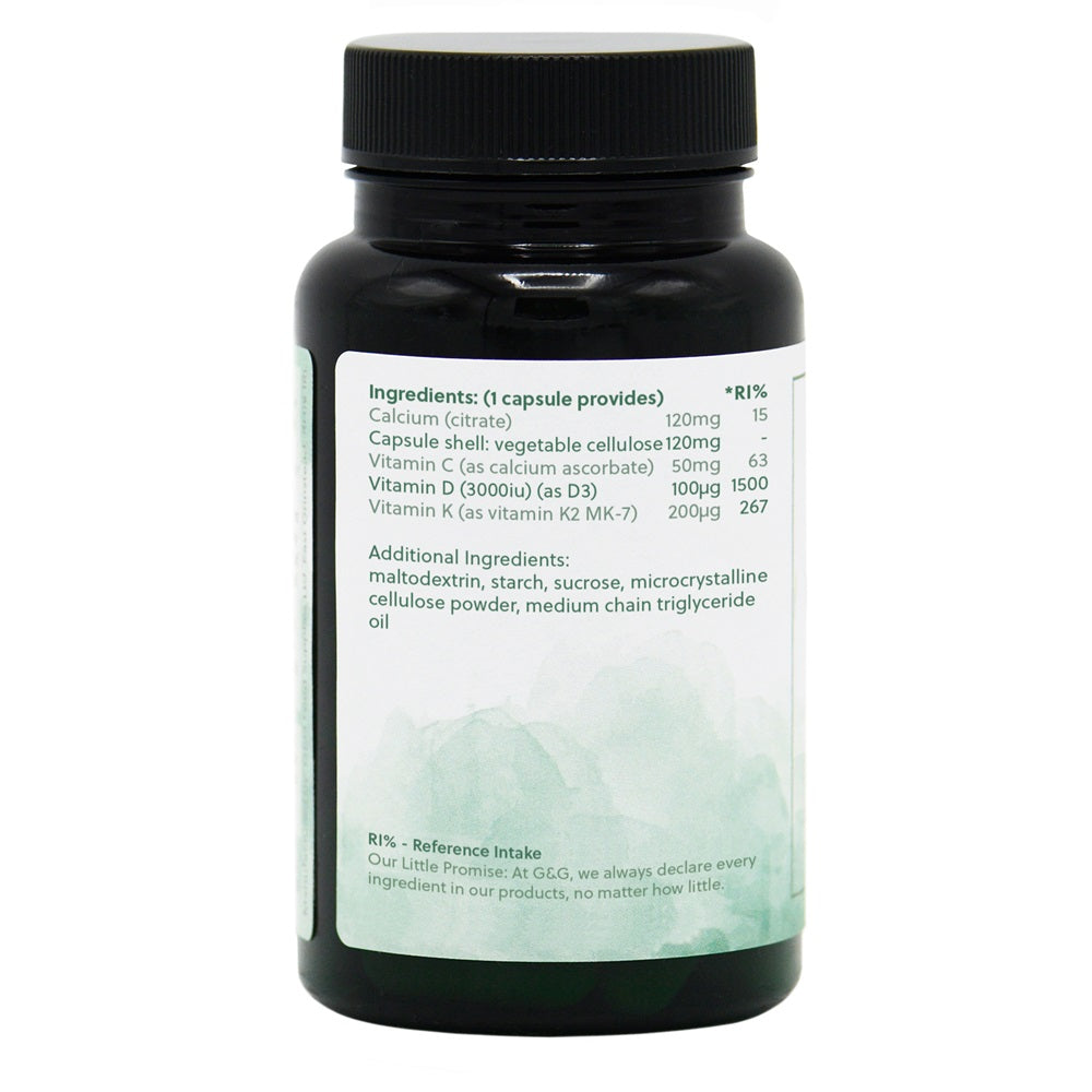 G&G Vitamins - Vitamin D3 Plus - 60 Capsules