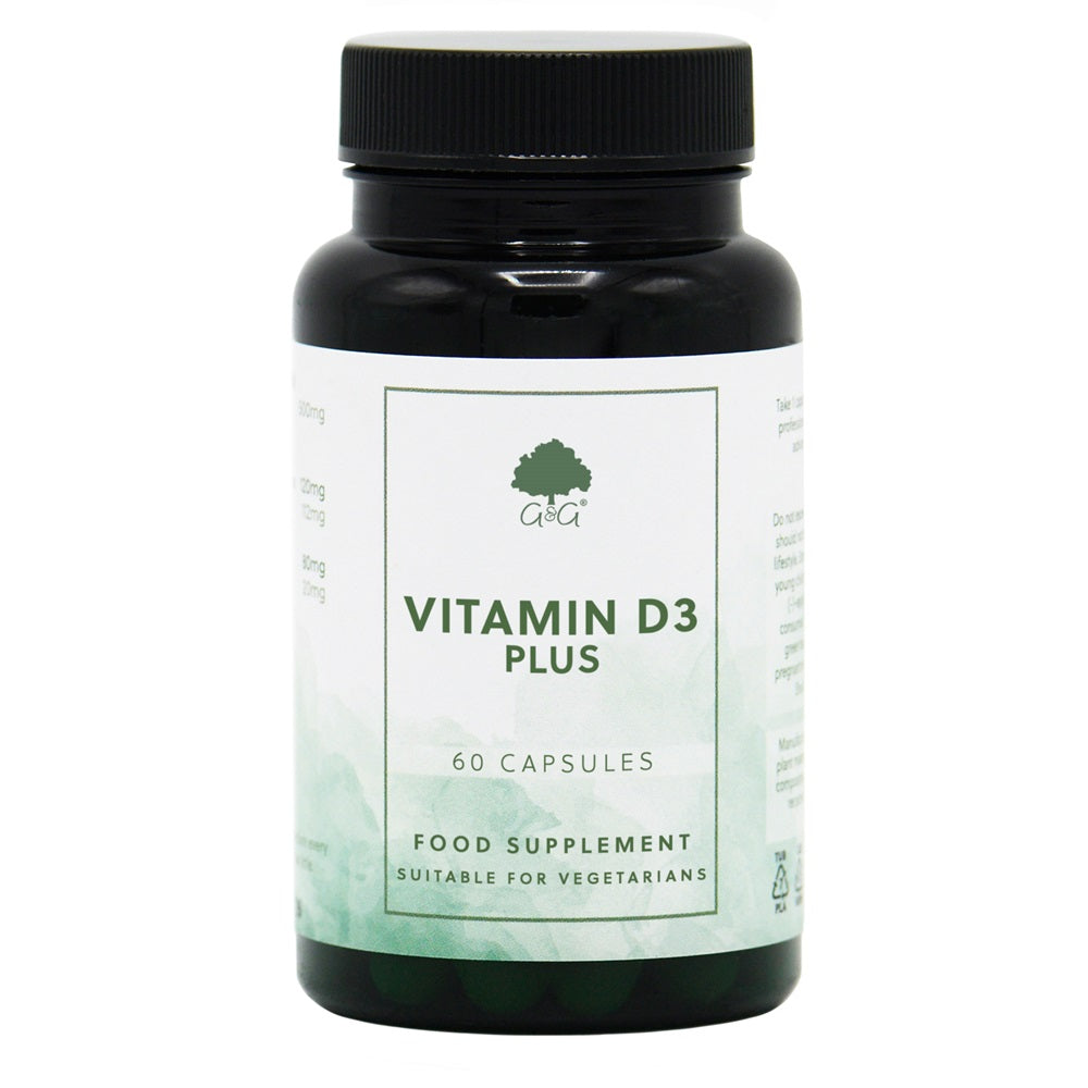 G&G Vitamins - Vitamin D3 Plus - 60 Capsules