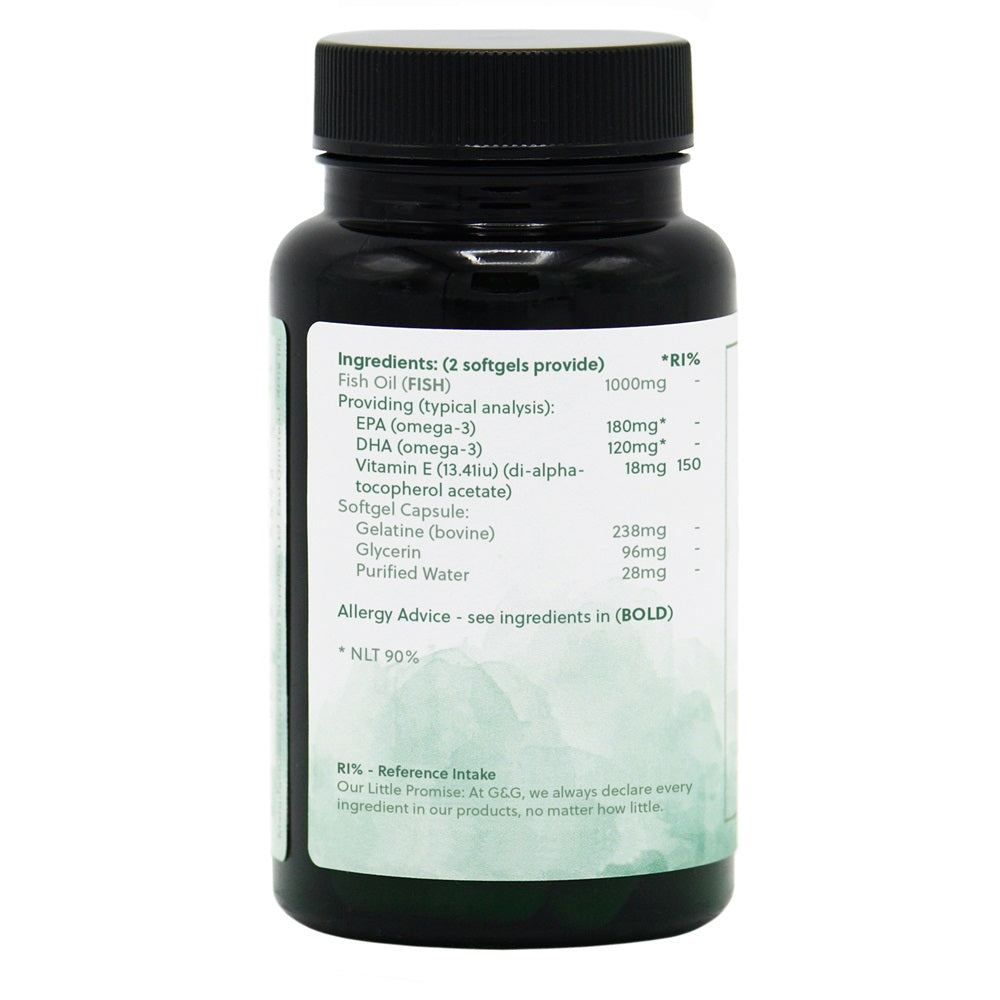 G&G Vitamins – Children’s Fish Oil 500mg – 120 Softgels