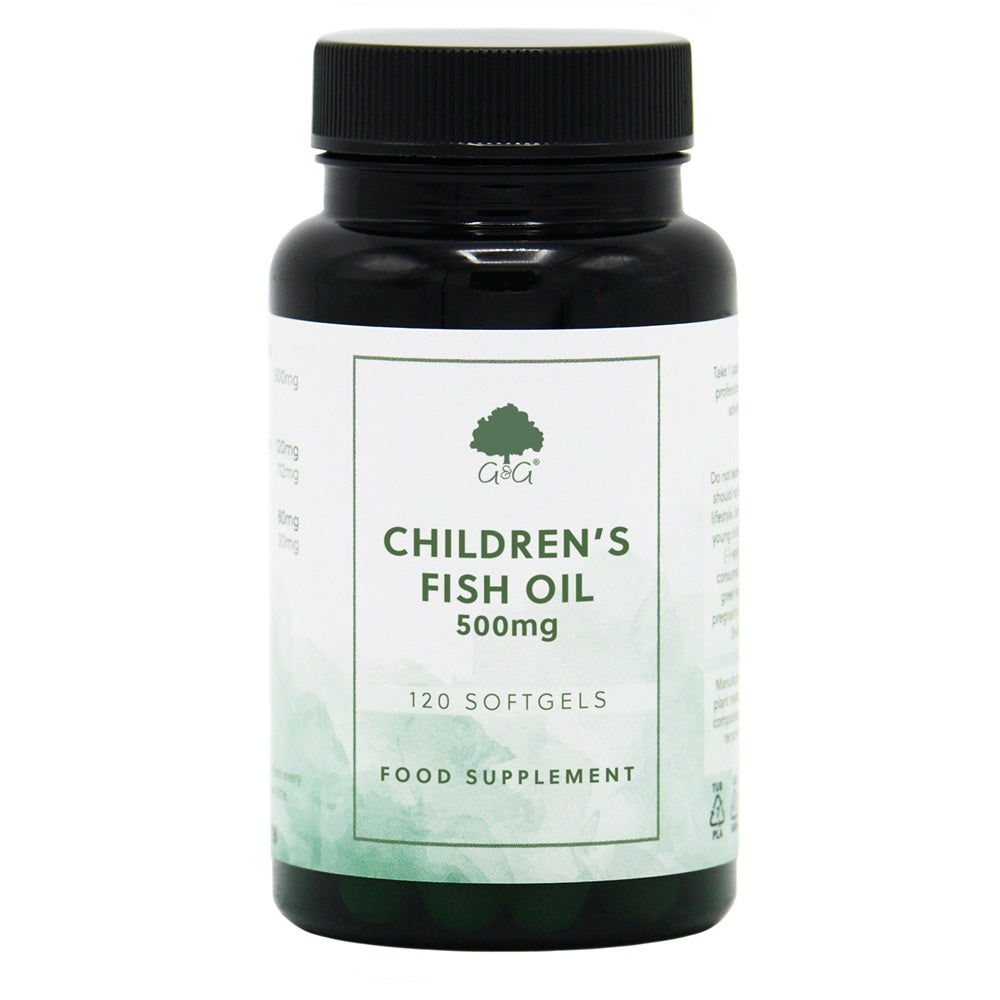 G&G Vitamins – Children’s Fish Oil 500mg – 120 Softgels