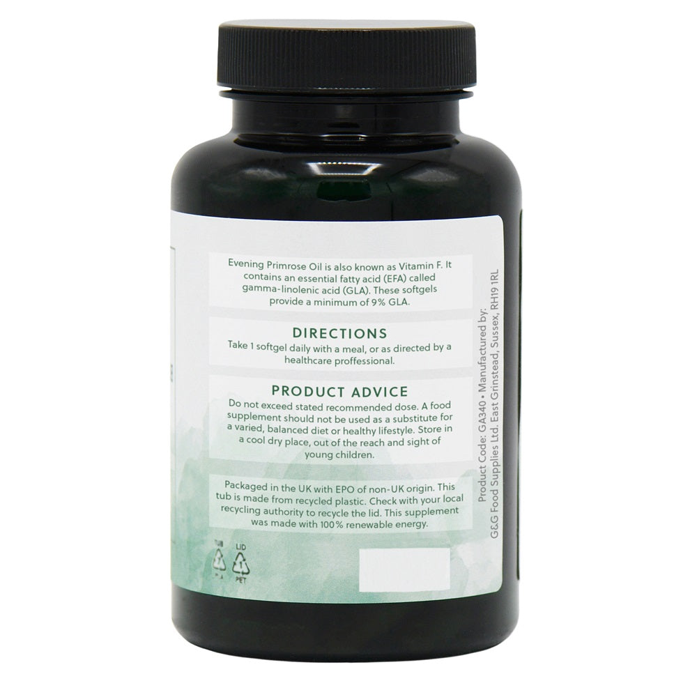 G&G Vitamins – Evening Primrose Oil 1000mg – 60 Softgels