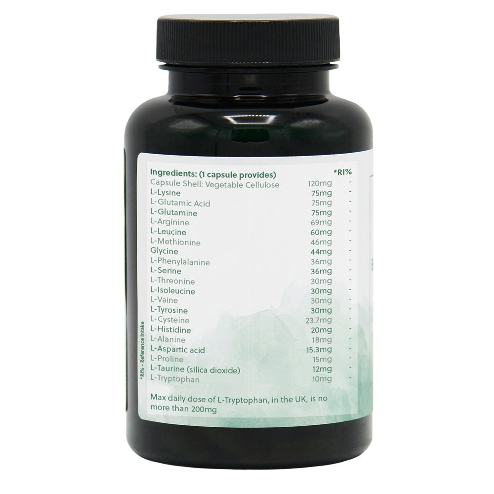 G&G Vitamins - Full Spectrum Amino Acids - 120 Capsules