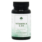 G&G Vitamins - Vitamin A & D3 Complex - 120 Vegan Capsules