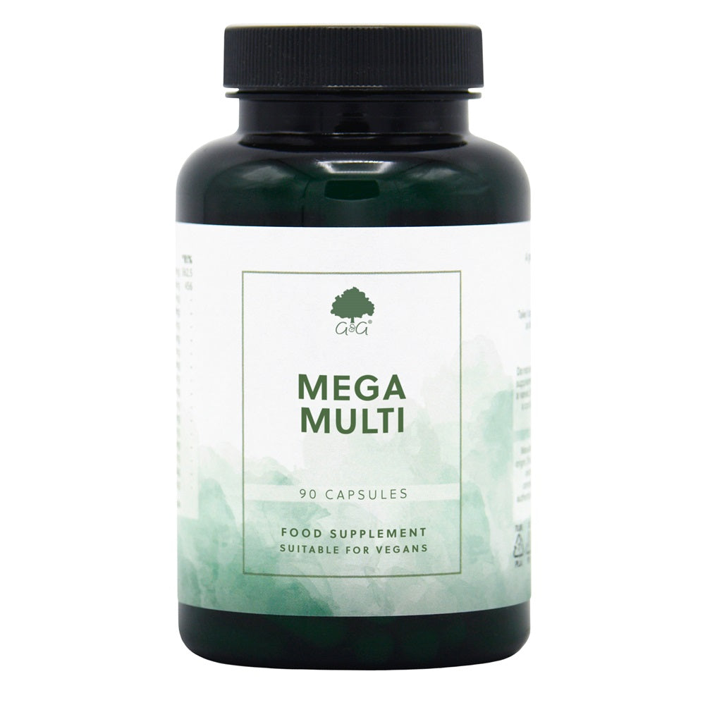 G&G Vitamins – Mega Multi – 90 Vegan Capsules