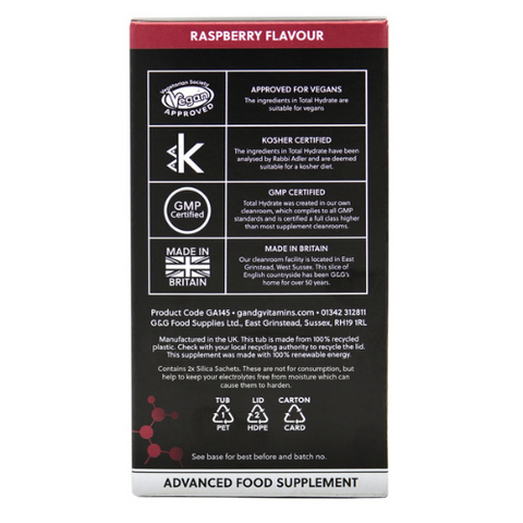 G&G Vitamins - Total Hydrate Electrolyte Drink Mix - 150g Powder