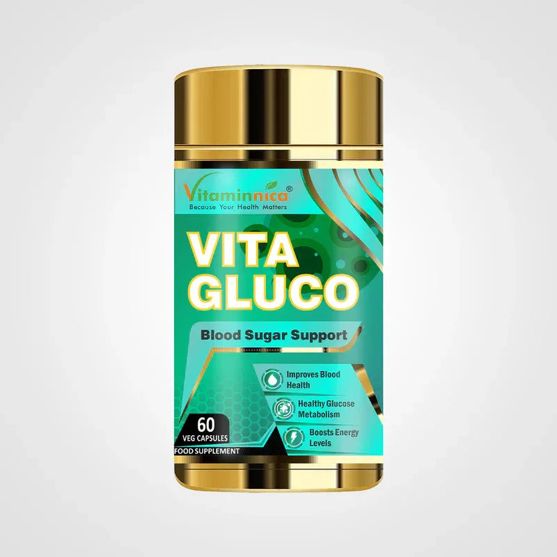 Vitaminnica Vita Gluco- 60 Capsules - The Wellness Store®