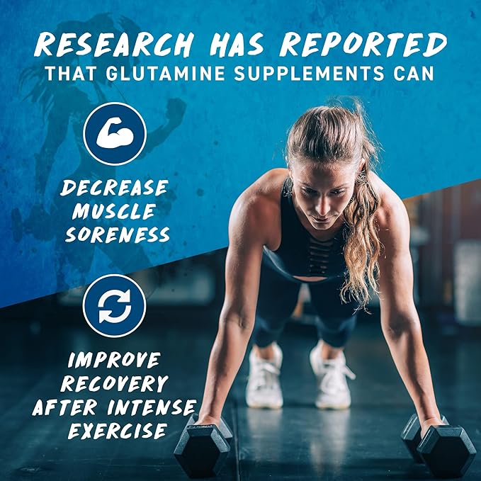 Applied Nutrition - L Glutamine Powder - 250g (50 Servings)