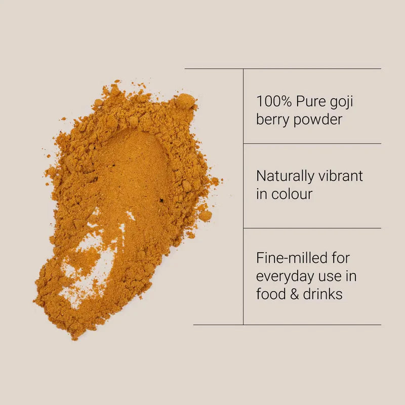 KIKI HEALTH - Goji Berry Powder, Organic - 70g