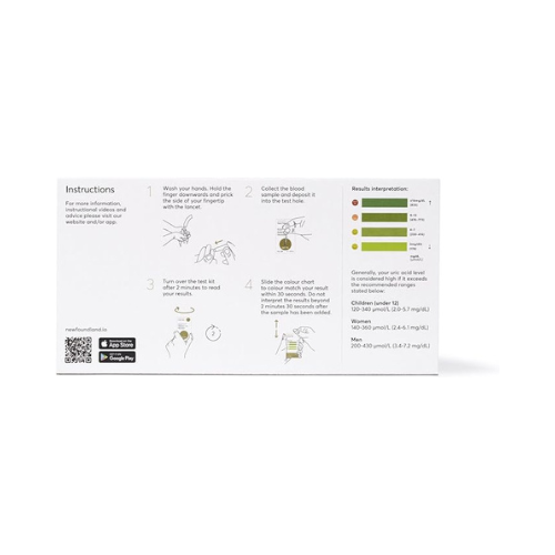 Newfoundland - Gout Test Kit - Uric Acid Levels