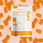 Gumi Vitamins - Defence – Ashwagandha, Turmeric & Ginger Gummies 300g - 30 Servings (60 Gummies)