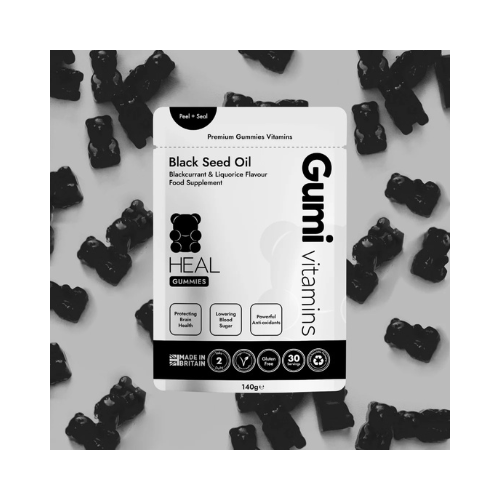 Gumi Vitamins - Heal - Black Seed Oil Gummies- 30 Servings (60 Gummies)