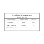 Gumi Vitamins - Heal - Black Seed Oil Gummies- 30 Servings (60 Gummies)