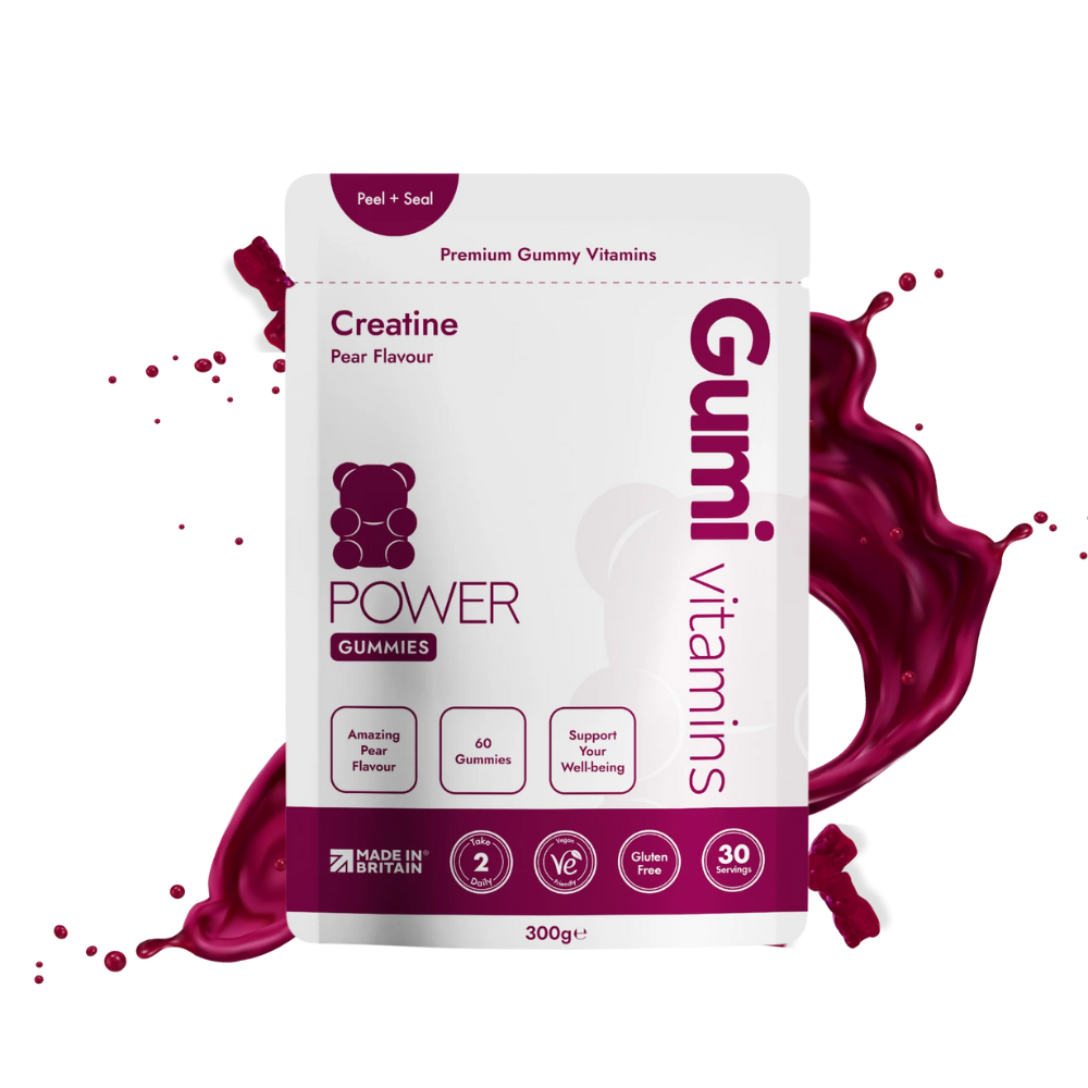 Gumi Vitamins - Power Creatine Gummies 300g - 30 Servings (60 Gummies)