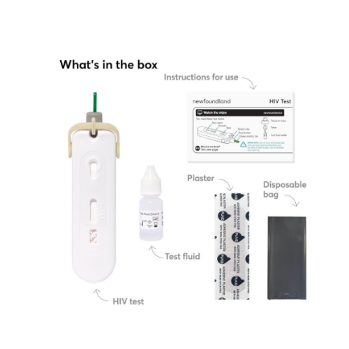 Newfoundland - HIV Self Test Kit – 99% Accurate Rapid Blood Test