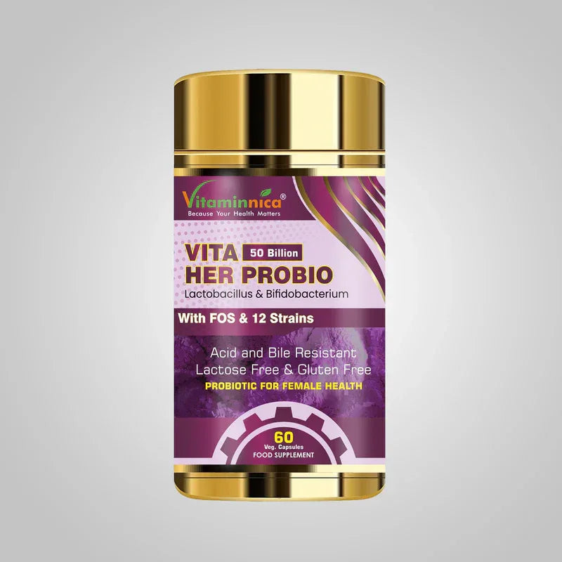 Vitaminnica Vita Her Probio- 60 Capsules - The Wellness Store®