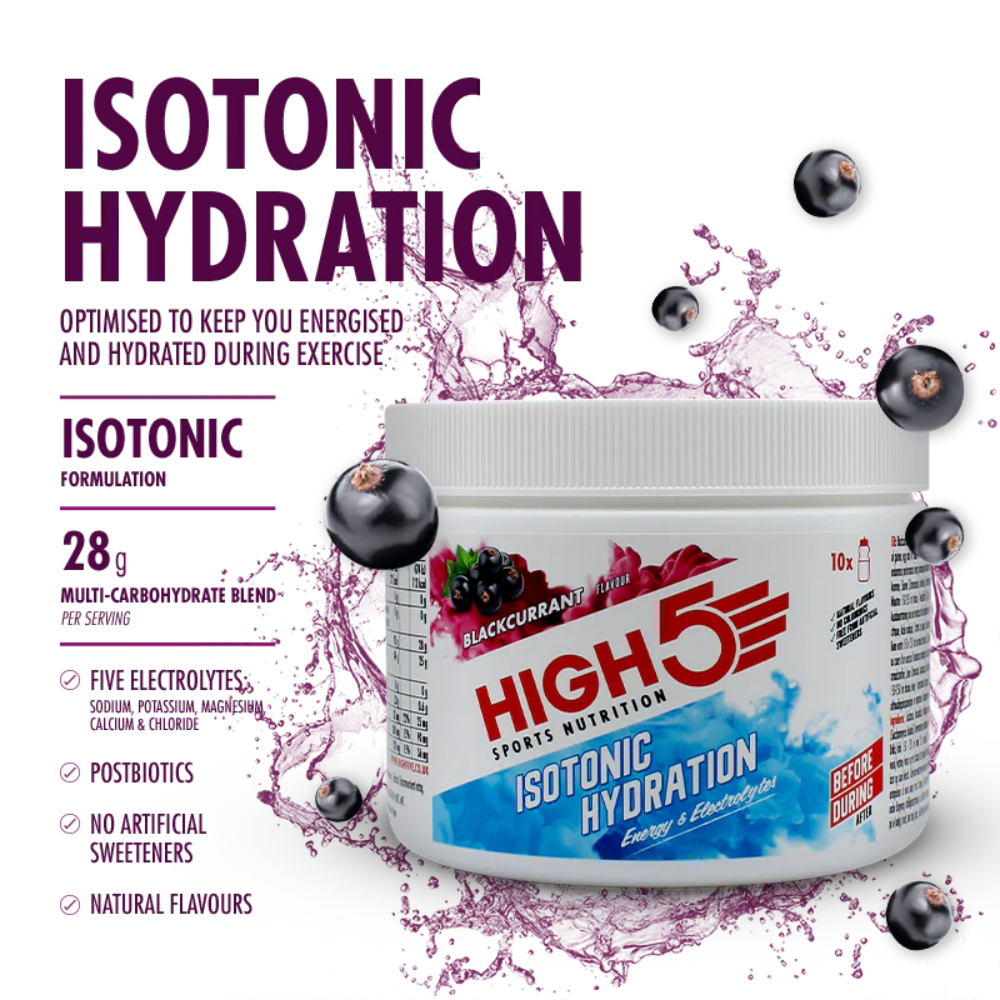 High5 - Isotonic Hydration Electrolyte + Carb Drink - 300g Tropical (Vegan)