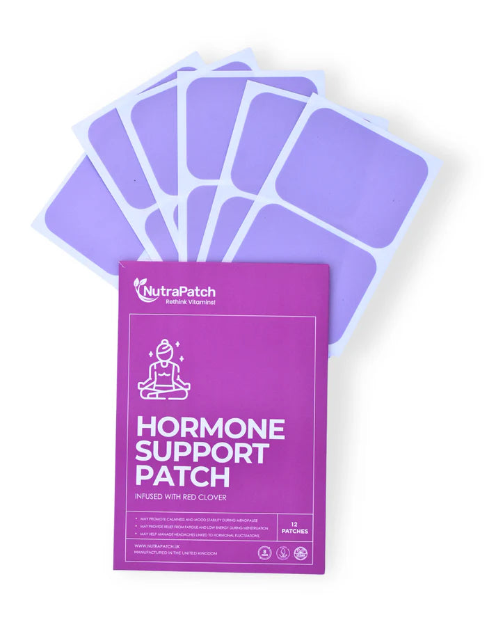 NutraPatch - Hormone Support Patch with Herbal Extracts & B Vitamins - 12 Patches