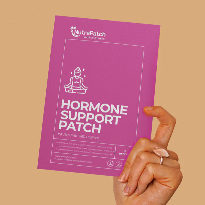 NutraPatch - Hormone Support Patch with Herbal Extracts & B Vitamins - 12 Patches
