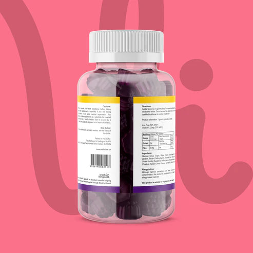 MultiVi - Iron & Vitamin C - 60 Chewable Gummies