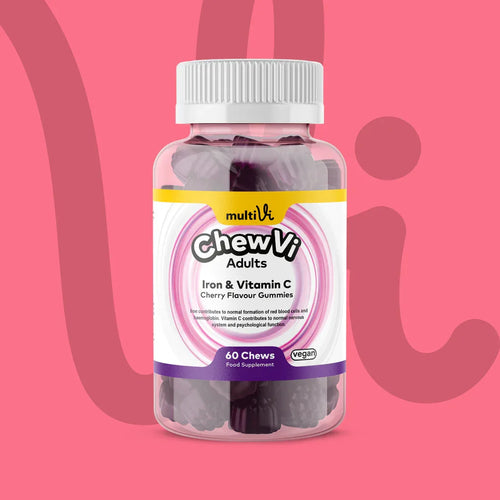 MultiVi - Iron & Vitamin C - 60 Chewable Gummies - The Wellness Store®