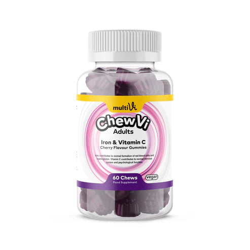 MultiVi - Iron & Vitamin C - 60 Chewable Gummies