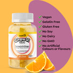 MultiVi - Turmeric & Ginger - 60 Chewable Gummies