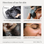 KIKI Health - Activated Charcoal Powder – Natural Detox & Teeth Whitening – 70g