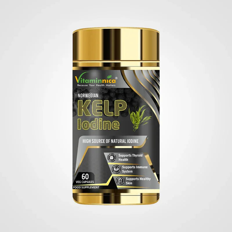 Vitaminnica Norwegian Kelp Iodine- 60 Capsules - The Wellness Store®