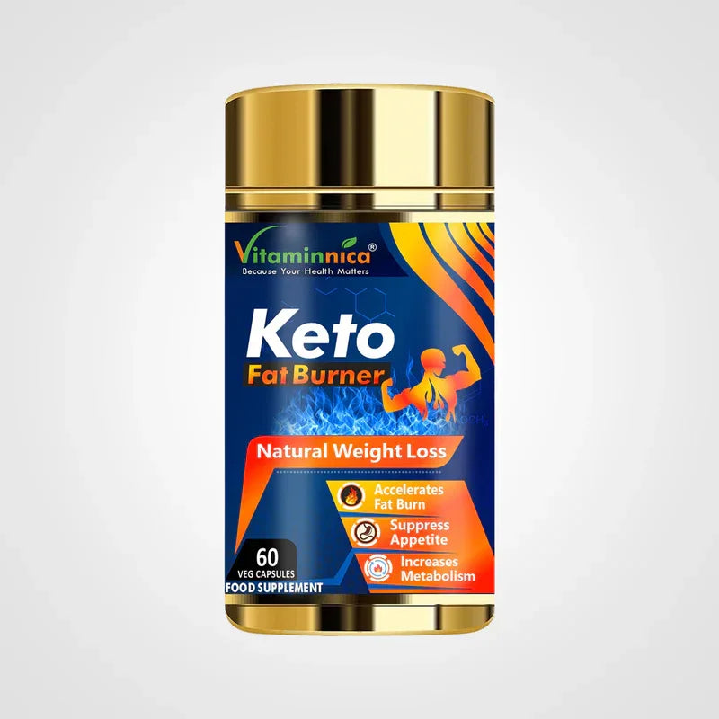 Vitaminnica Keto Fat Burner - Weight management - 60 Capsules - The Wellness Store®