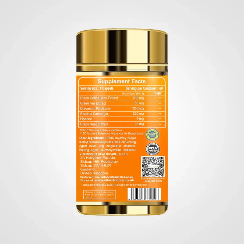 Vitaminnica Keto Fat Burner - Weight management - 60 Capsules - The Wellness Store®