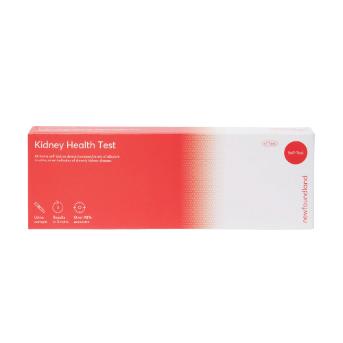Newfoundland - Kidney Health Test Kit - Self-Test for Albumin in Urine