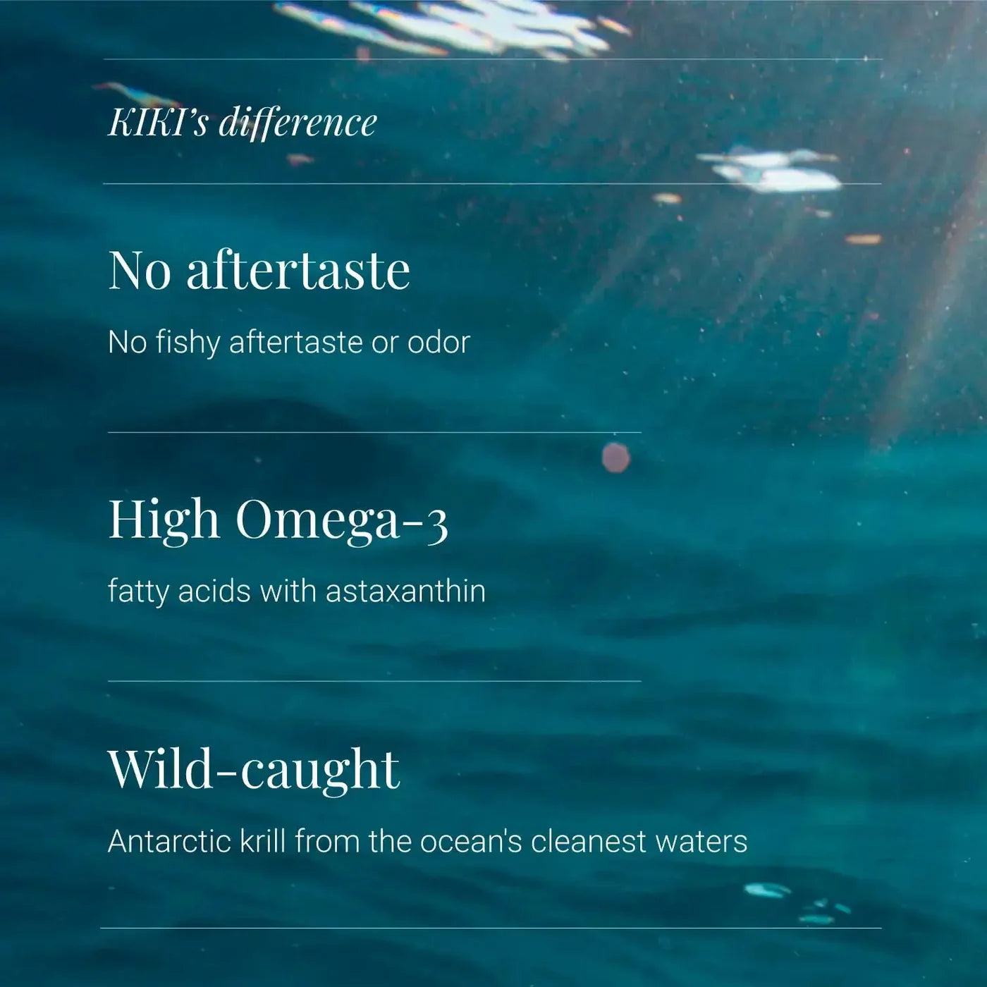 KIKI HEALTH - Krill Oil - 30 Licaps