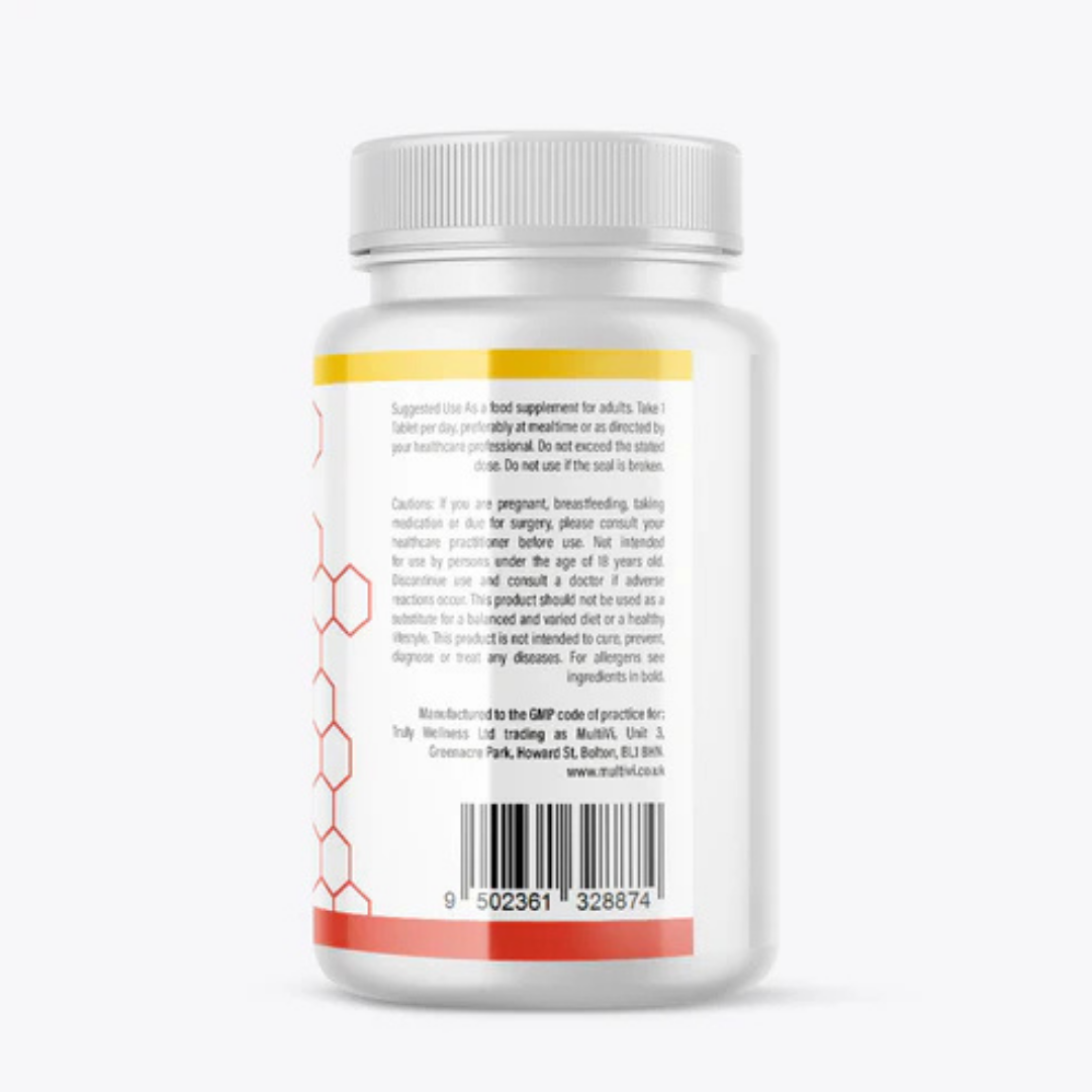 MultiVi - Organic Lion’s Mane Complex with Acerola & Black Pepper - 30 Capsules