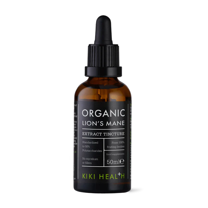 KIKI HEALTH - Lion's Mane Extract Tincture, Organic - 50ml