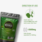 Oils & Herbs – High Strength Moringa Extract Capsules - The Wellness Store®