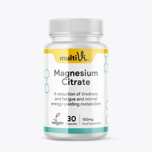 MultiVi - Magnesium Citrate Supplement - 30 Capsules - The Wellness Store®