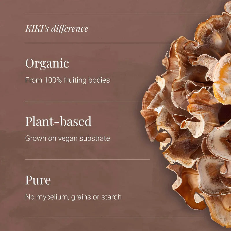 KIKI HEALTH - Maitake Extract, Organic - 50g
