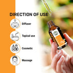 Oils & Herbs – Natural Mandarin Essential Oil 100% Pure - The Wellness Store®
