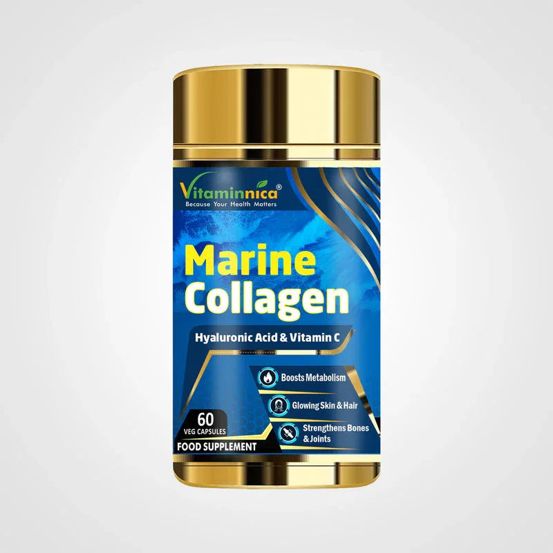 Vitaminnica Marine Collagen- 60 Capsules - The Wellness Store®