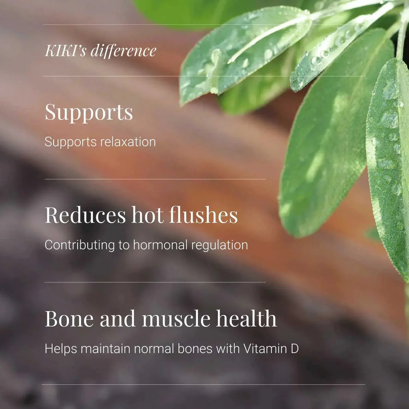 KIKI HEALTH - Menopause - 60 Vegicaps