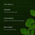 KIKI HEALTH - Moringa Leaf, Organic - 120 Vegicaps