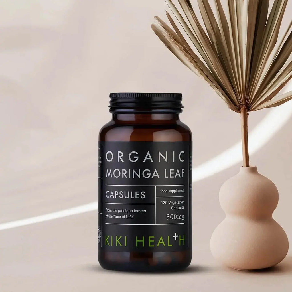 KIKI HEALTH - Moringa Leaf, Organic - 120 Vegicaps