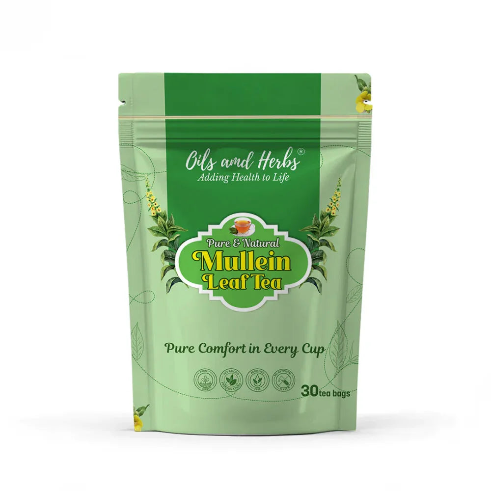 Oils & Herbs – Mullein Tea – Pure & Natural Herbal Infusion - The Wellness Store®