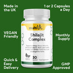 MultiVi - Shilajit KSM-66® Complex Supplement - 30 Capsules - The Wellness Store®